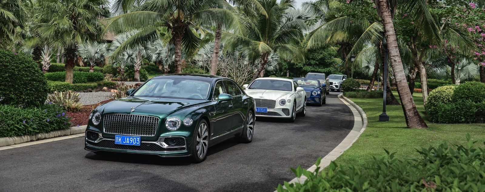 Bentley gama de coches de lujo