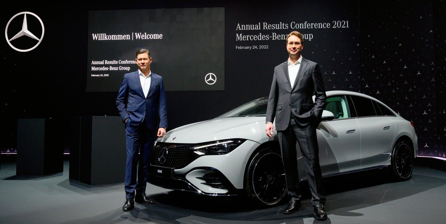 Mercedes-Benz acto de presentación resultados ejercicio 2021