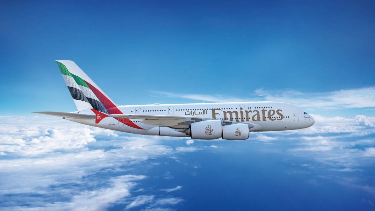 A380 de la compañía Emirates