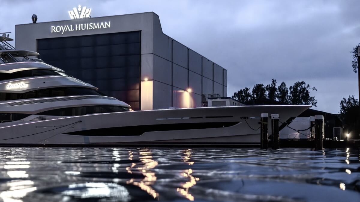 Royal Huisman yates de lujo