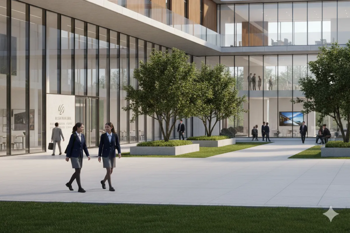 Colegio privado de diseño moderno