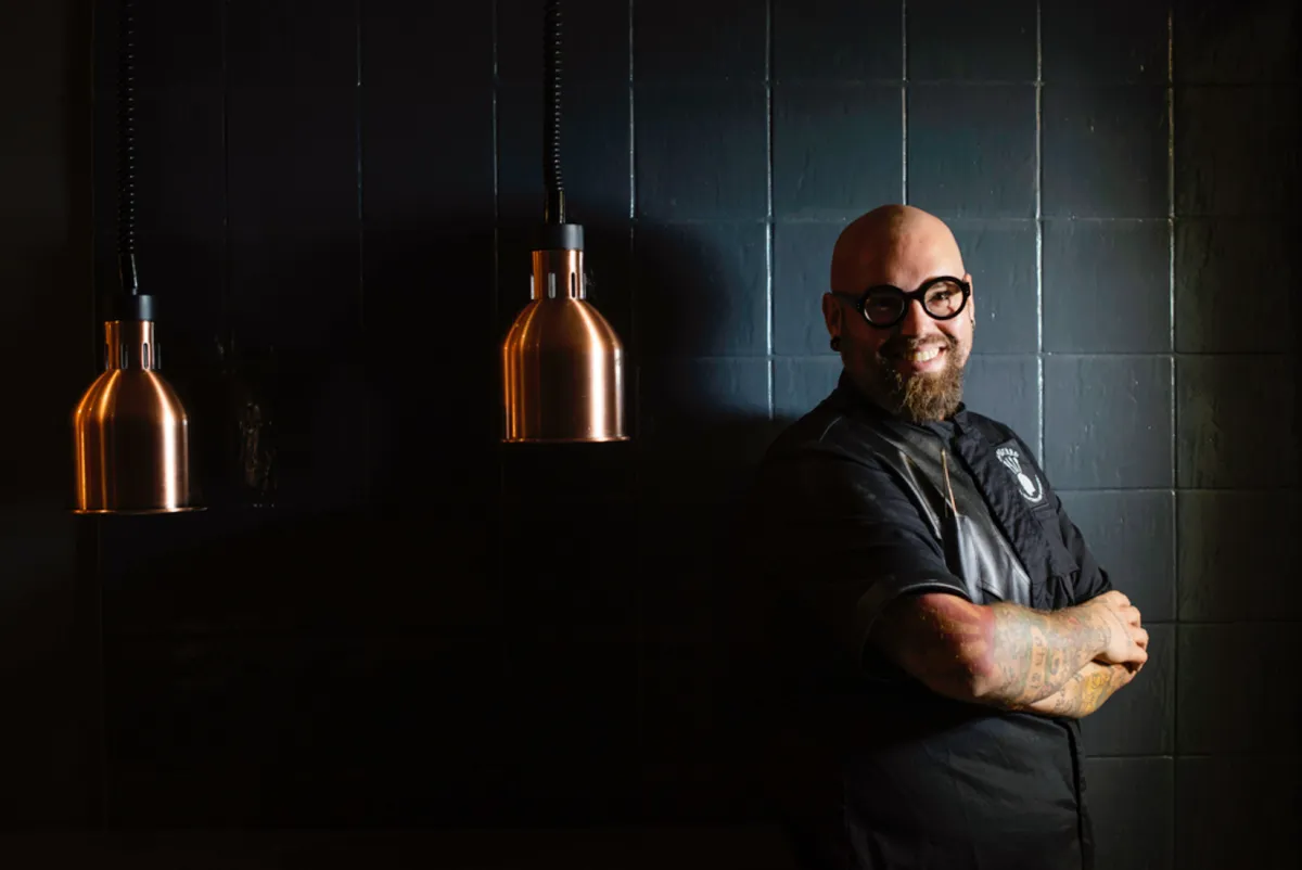 Franchesko Vera y la casquería del Ternasco de Aragón