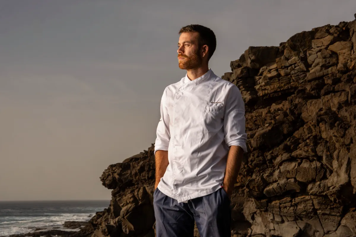 Rubén Cuesta, chef del restaurante Kamezí en Lanzarote