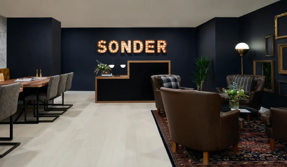 Lounge de apartamentos Sonder.