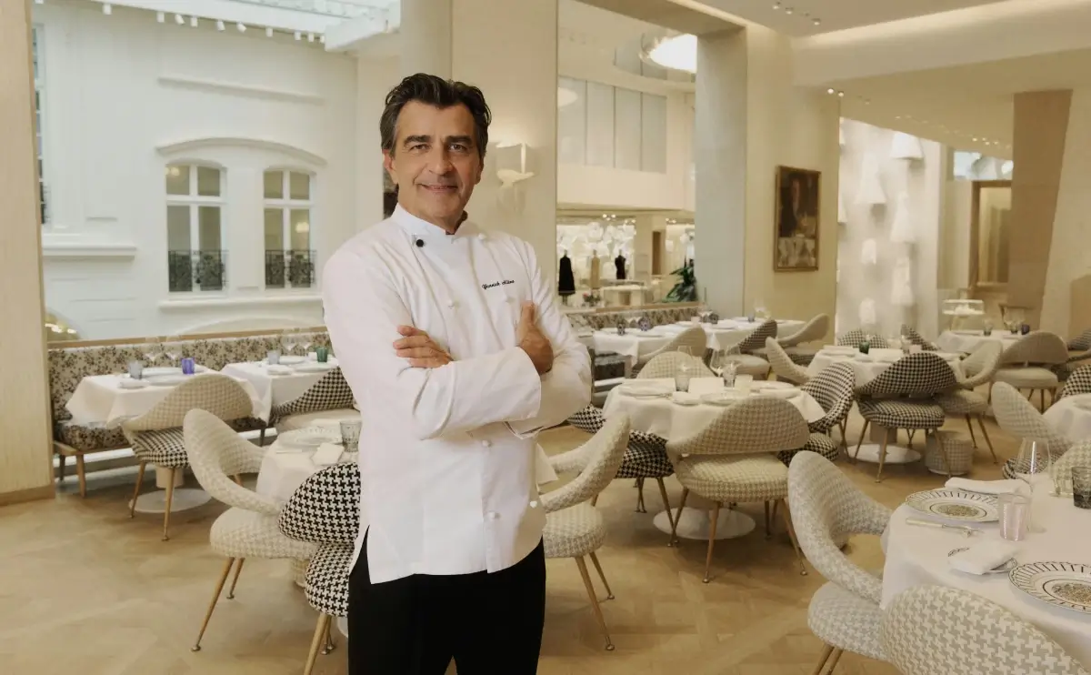 Chef Yannick Alléno, restaurante Monsieur Dior