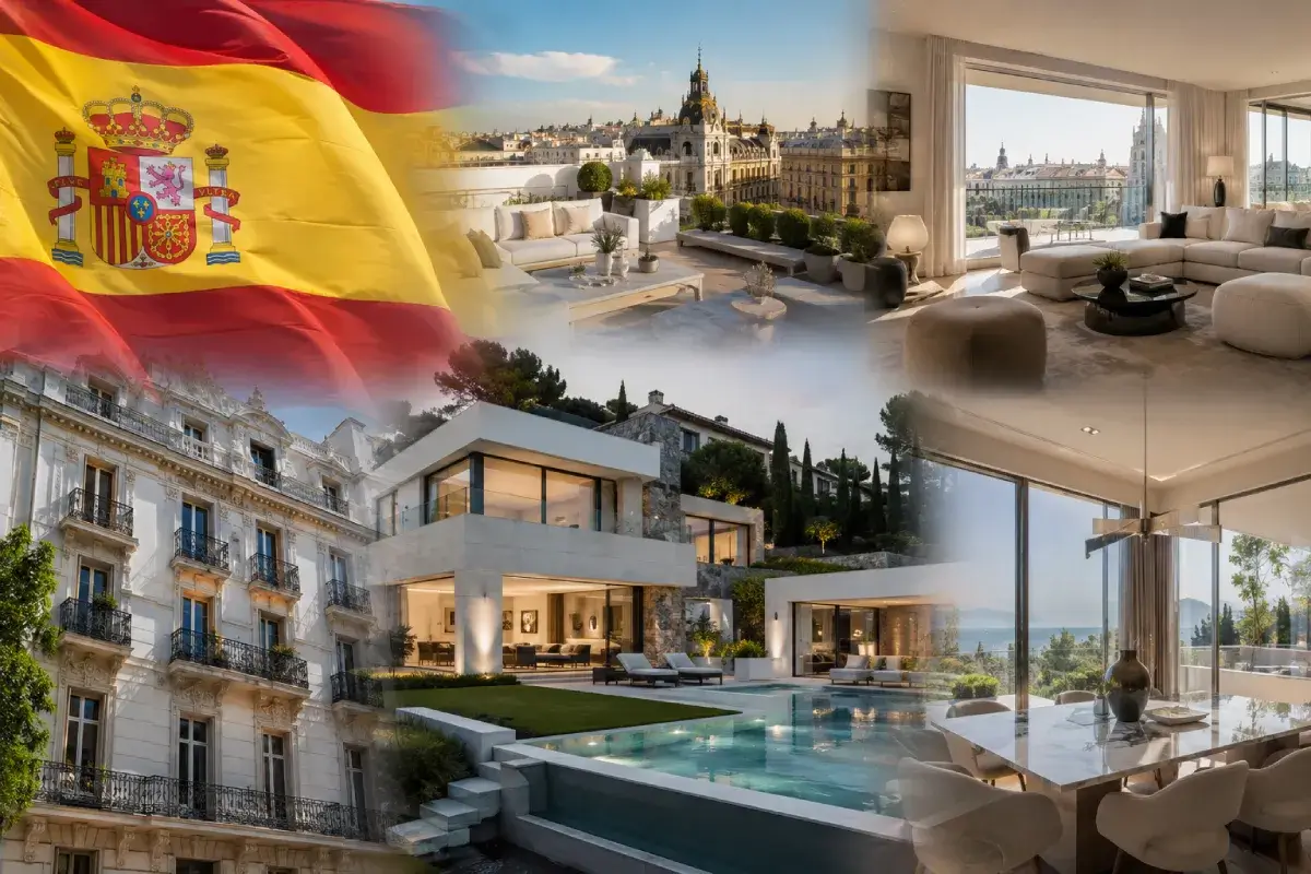 Mercado inmobiliario de lujo en España
