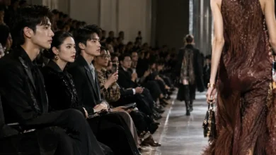 Desfile de moda y primera fila