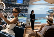 Creadores de contenido en el US Open